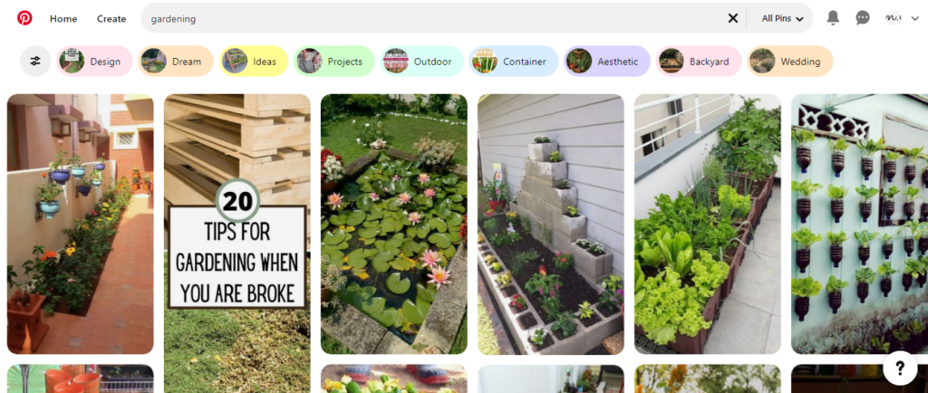 gardening pinterest ideas