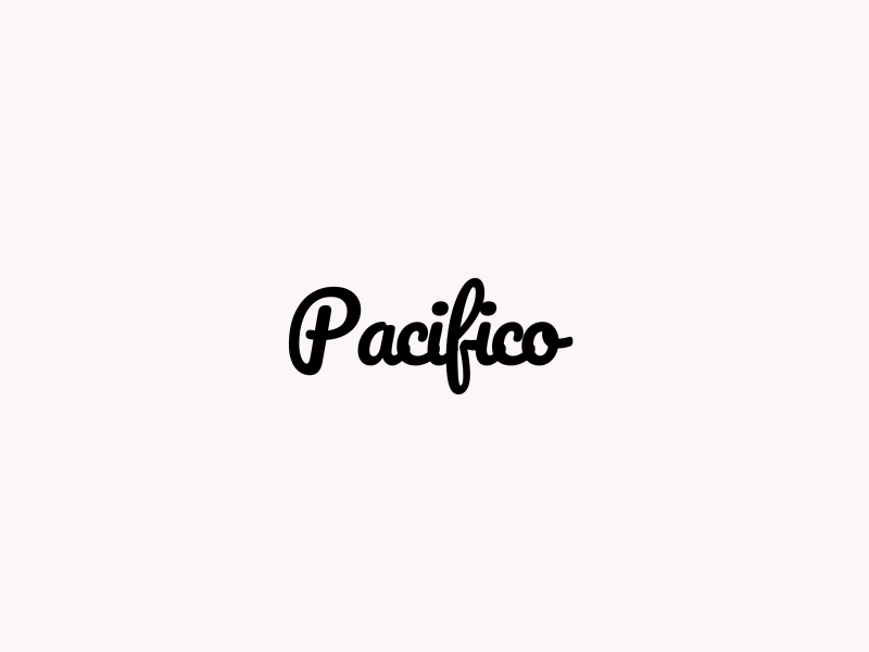 Pacifico Font